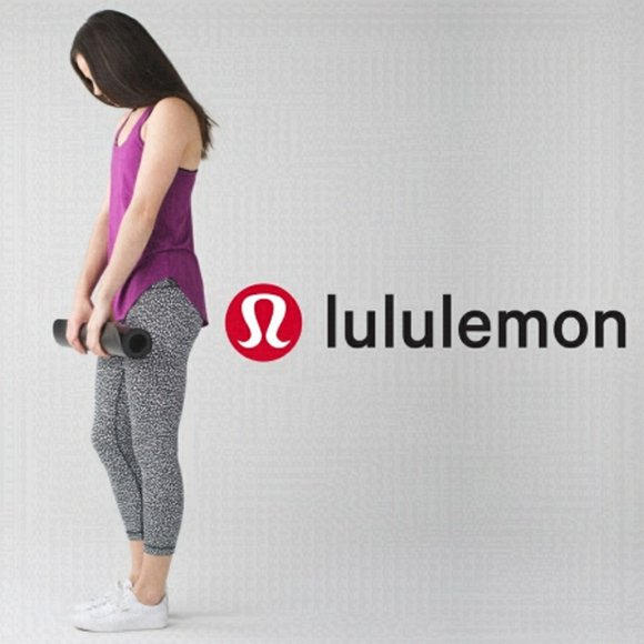 LULULEMON Wunder Under Crop (Hi-Rise) Miss Mosaic Black - Picture 1 of 13